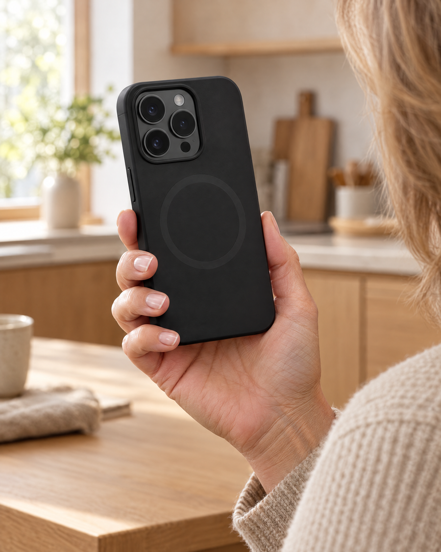 Nuvio Shield på en iPhone